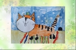 Тигра полосатый, усатый - Головушкин Кирилл 6 лет